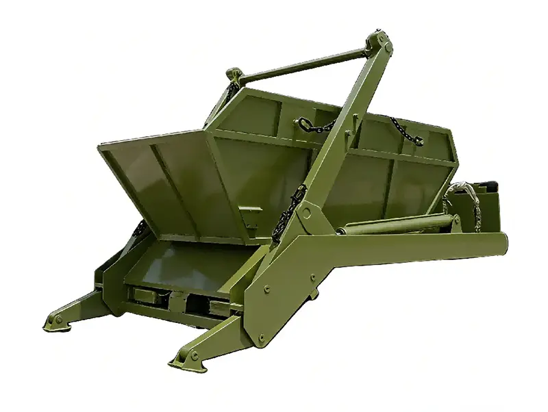 Camions à ordures à bras oscillant