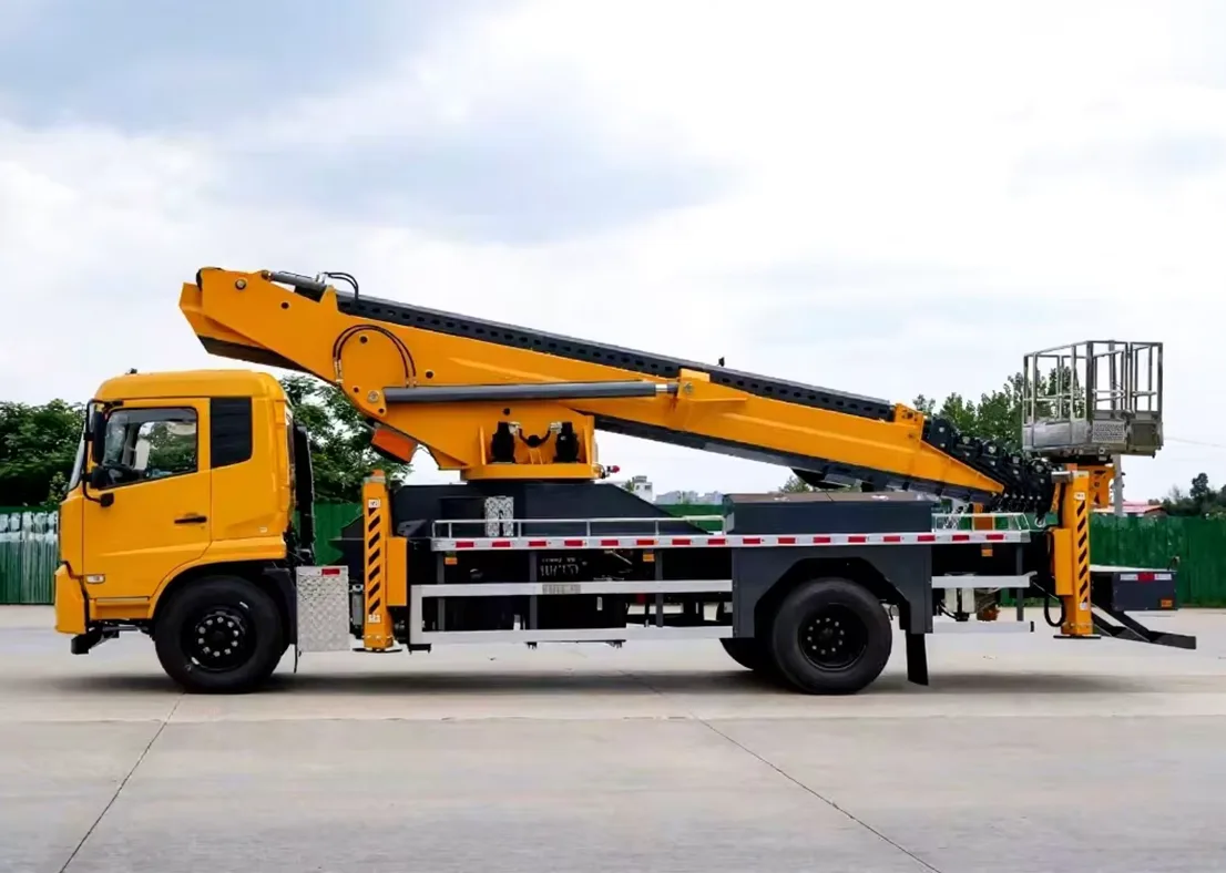 Camion de travail aérien