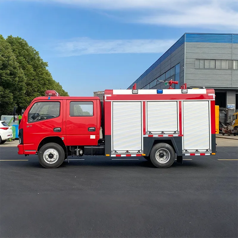 Les principales caractéristiques du camion de pompiers.