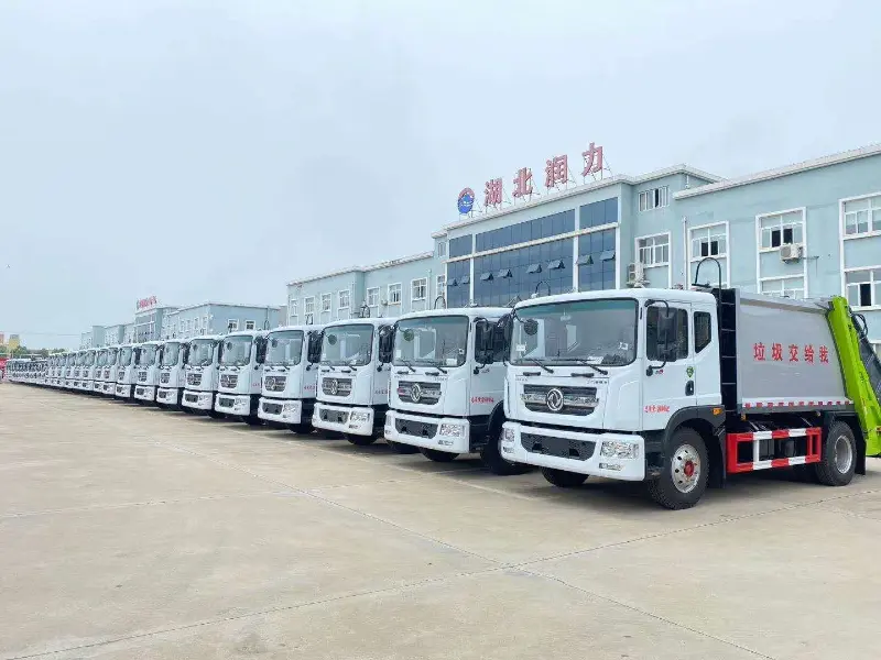 Notre camion poubelle compact nouvellement innovant