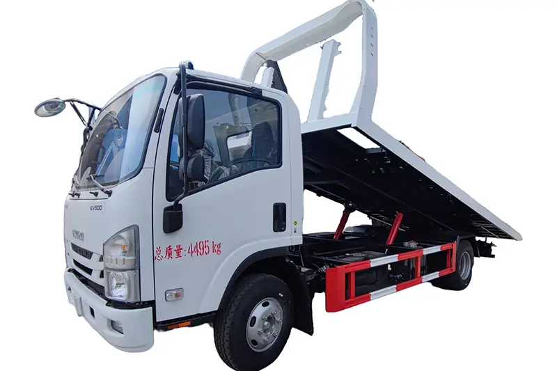 Camion de secours en cas d'accident