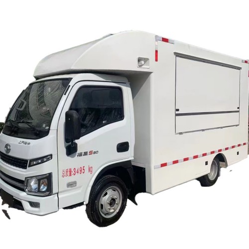 Camion de nourriture personnalisé fabriqué en Chine Petit camion de nourriture avec cuisine complète