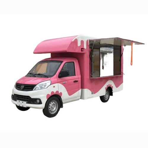 Camion de nourriture entièrement équipé pour mini-camion du Nigeria avec cuisine complète